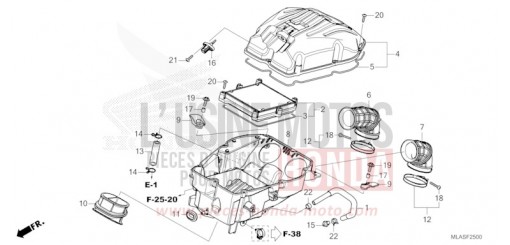 FILTRE A AIR CMX1100AS de 2025